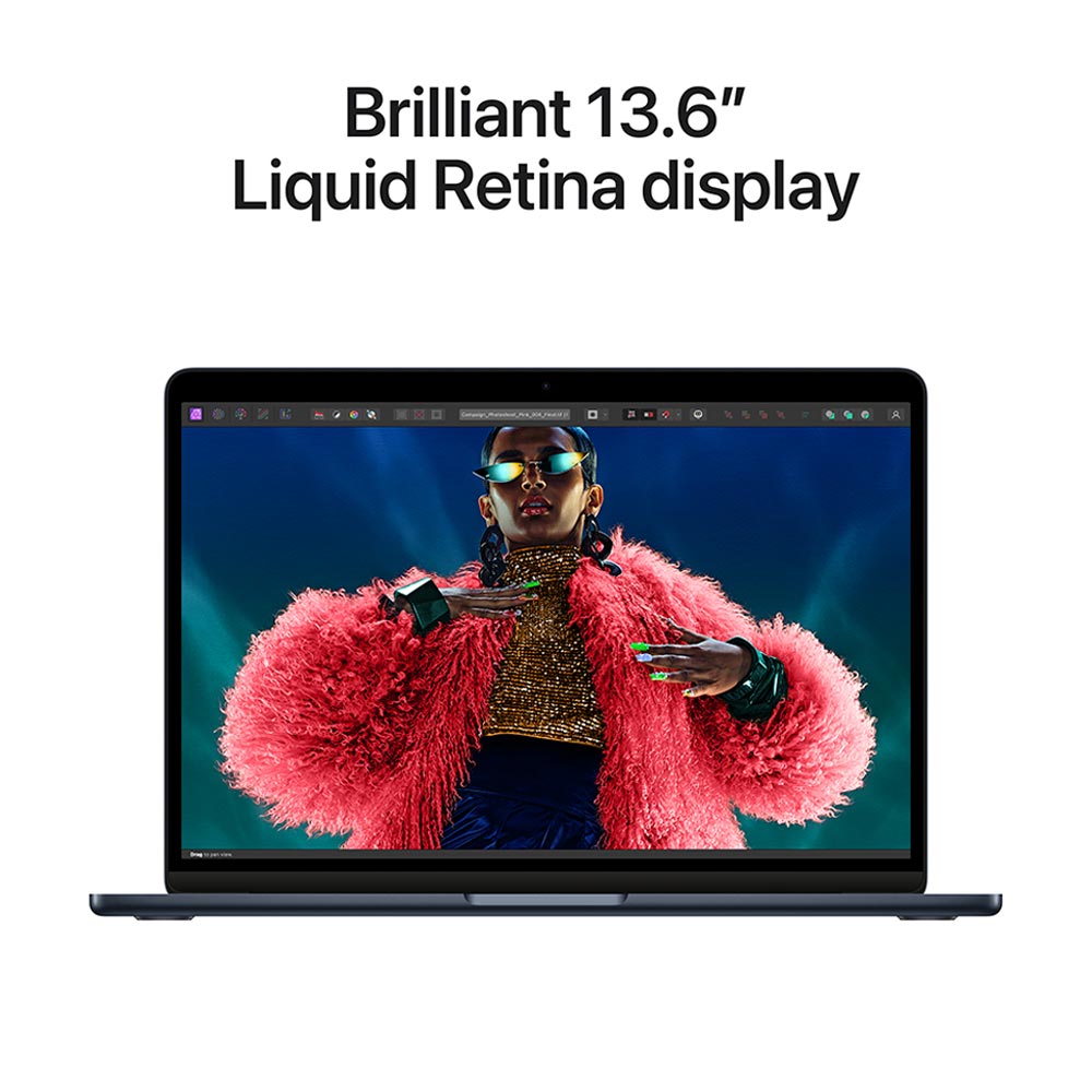 Apple MacBook Air (13-inch, M3 Chip, 2024) MC8K4PP/A Midnight