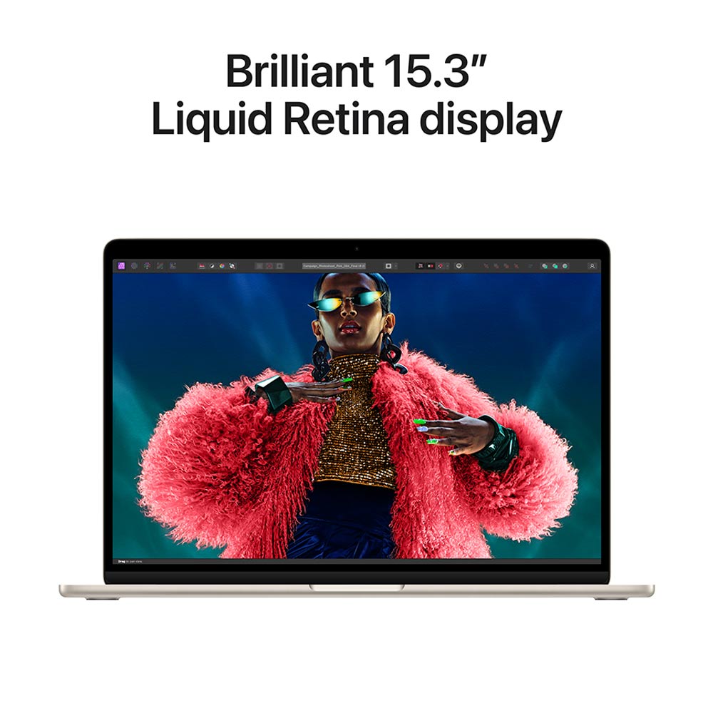 Apple MacBook Air (15-inch, M3 Chip, 2024) MRYT3PP/A Starlight