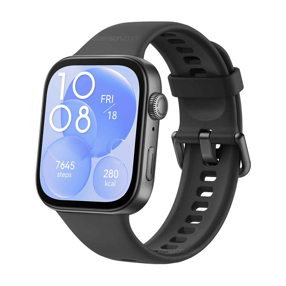 Huawei Watch Fit 3 Black Health and Fitness Tracker | Wearables