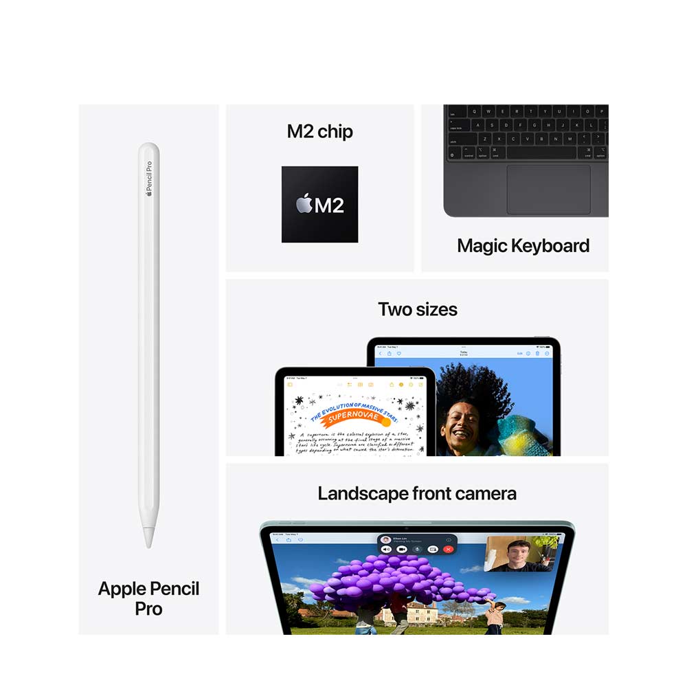 Apple iPad Air 11-inch (6th Gen) Wi-Fi 128GB Space Gray Tablet