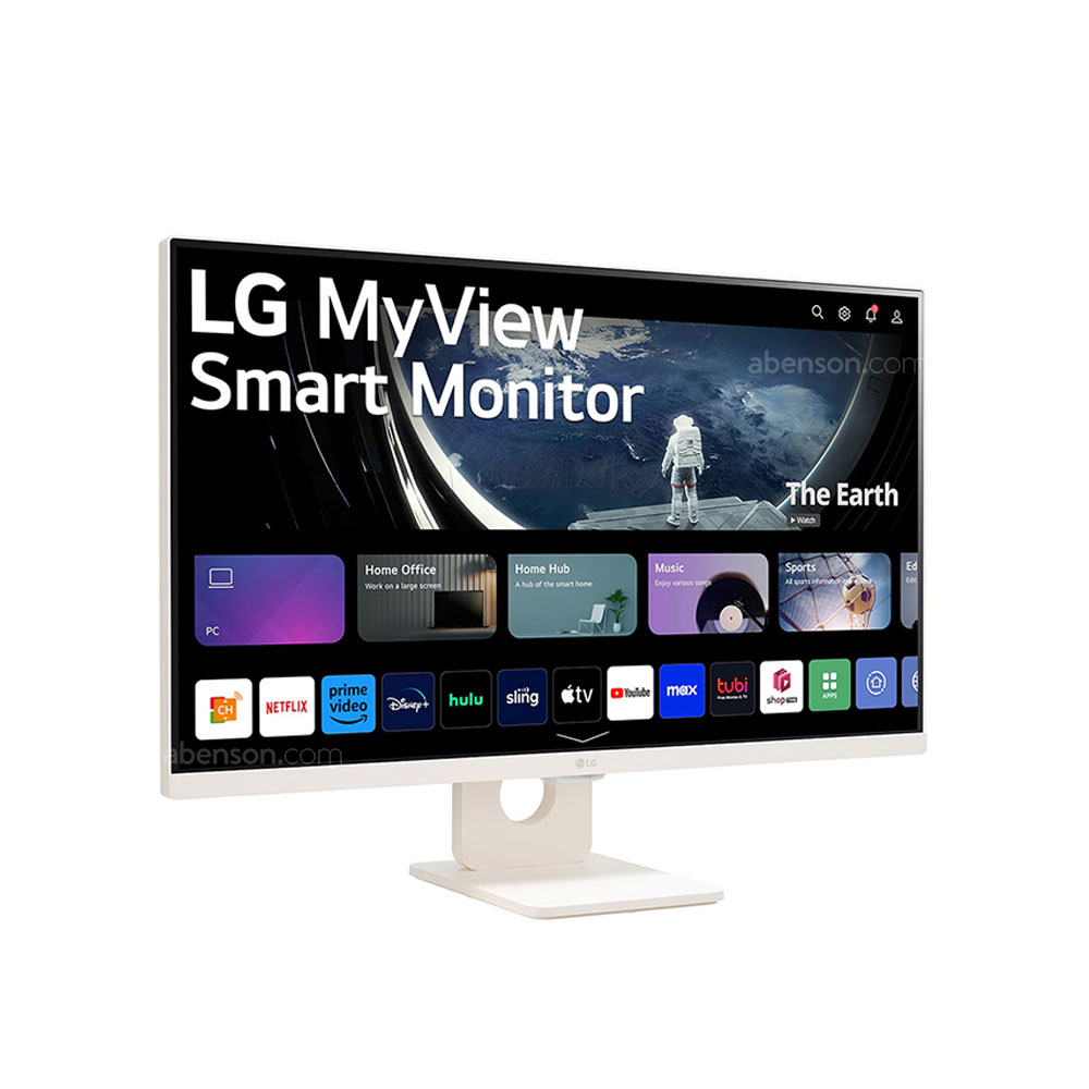 LG Smart 32SR50F-W Full HD Smart Monitor | Television | Abenson.com