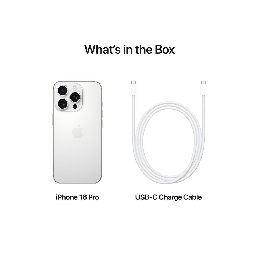 Apple iPhone 16 Pro Max 256GB White Titanium Smartphone | Mobile