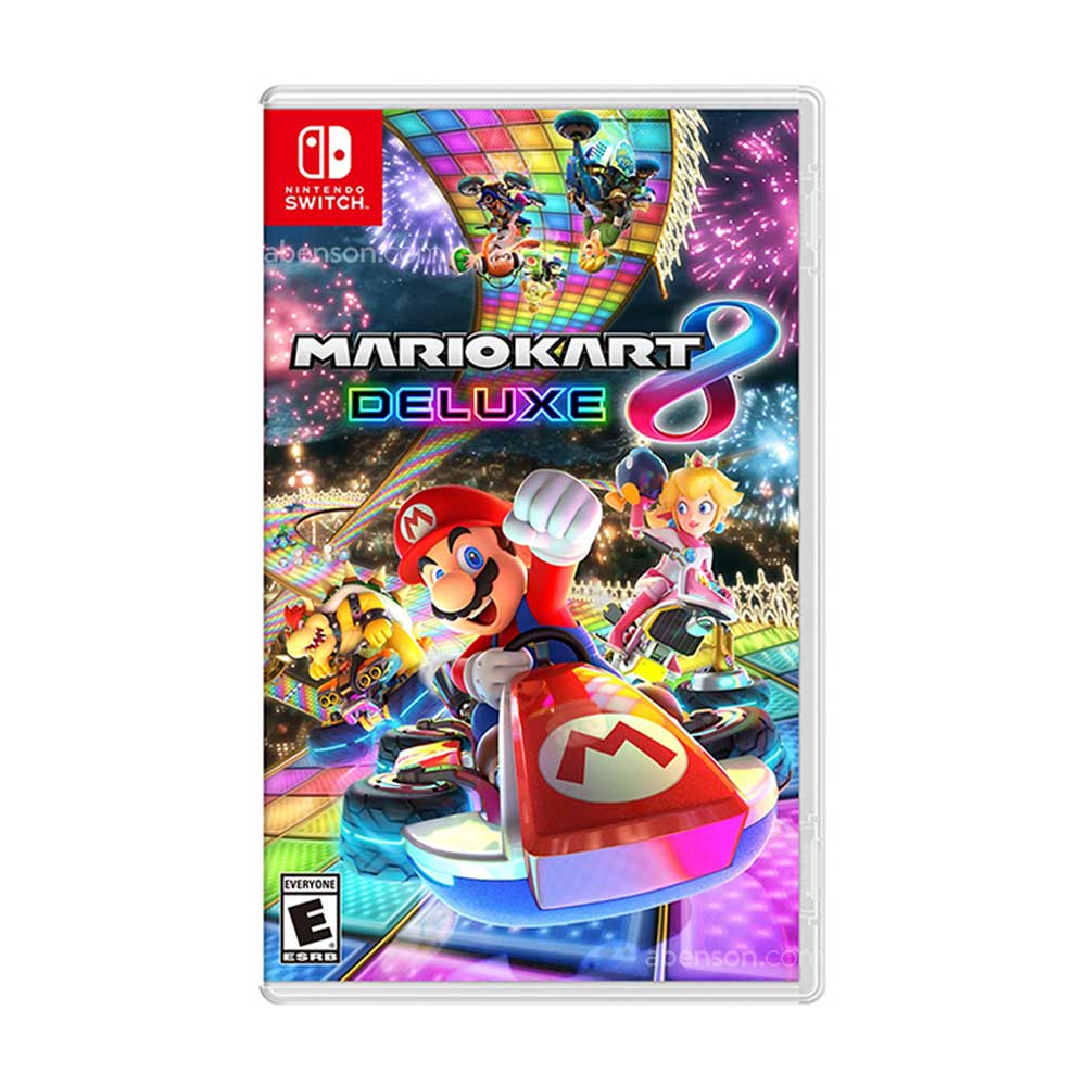 Nintendo Switch OLED White + Mario Kart 8 Deluxe Set | Lifestyle
