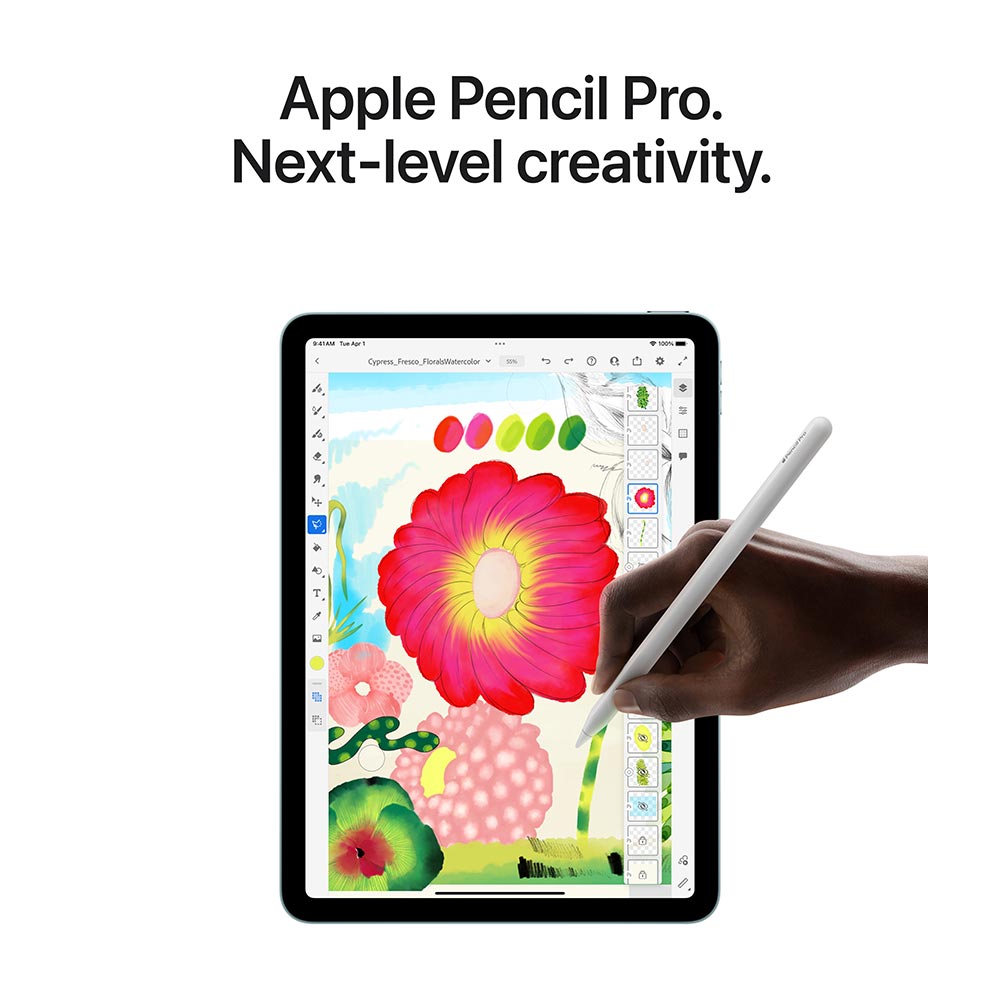 Apple iPad Air 13-inch (7th Gen) Wi-Fi Purple Tablet | Mobile