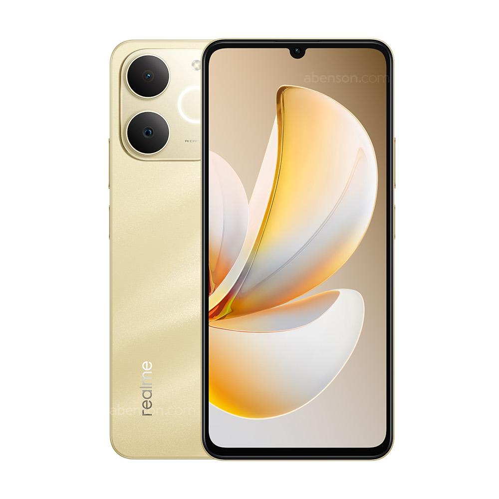 Realme NOTE 70T 4-128G:Beach Gold SIMフリー Realme Note 70T, 4GB/128GB, Gold (RMX5313_4_128_GLD)