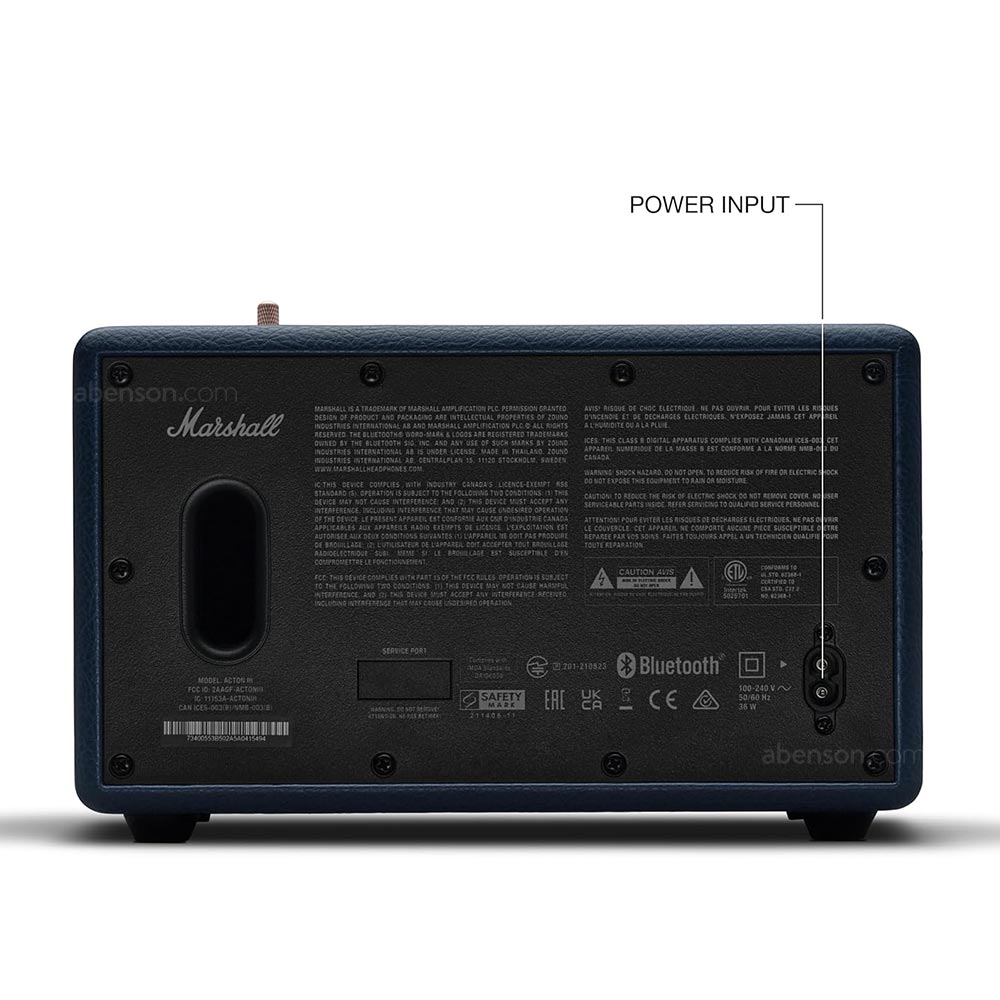 Marshall Acton III Midnight Blue Compact Speaker | Home