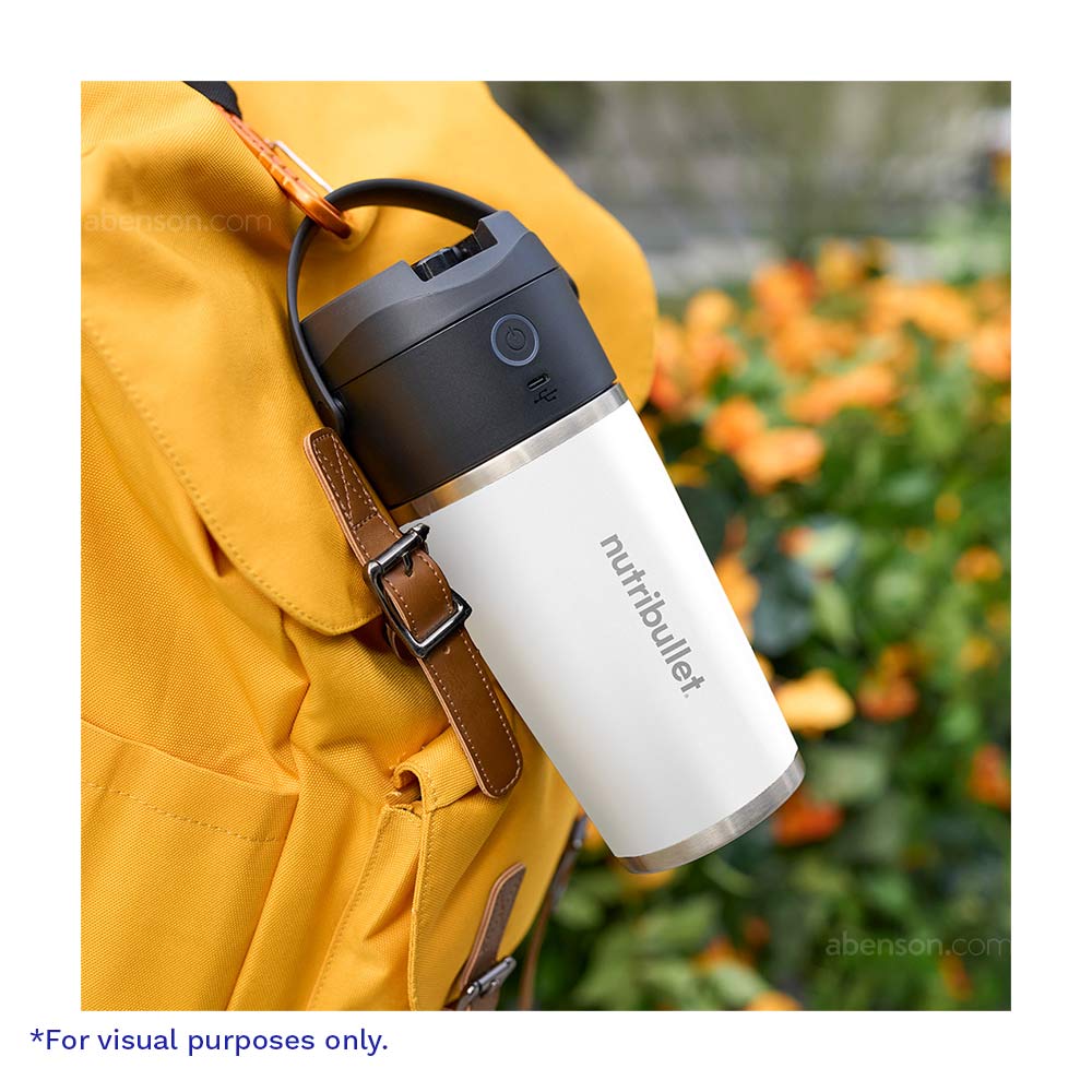 nutribullet Flip White Insulated Portable Blender | Food and