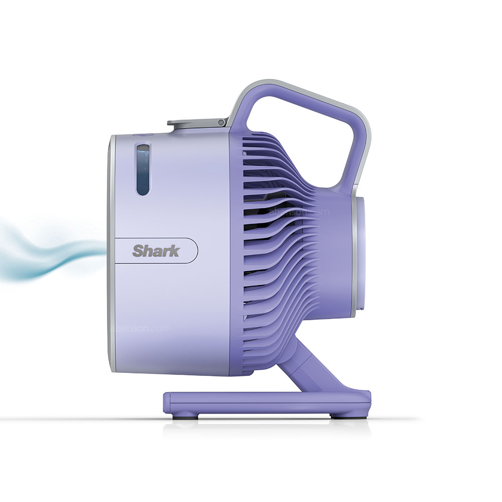 Shark FlexBreeze HydroGo Misting Fan Purple | Electric Fans and