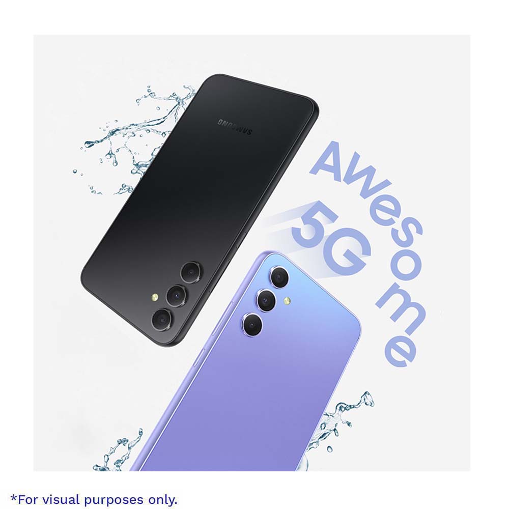 Samsung Galaxy A34 ラベンダー 本体 Samsung Galaxy A34 5G (8GB + 256GB) Awesome Violet Smartphone