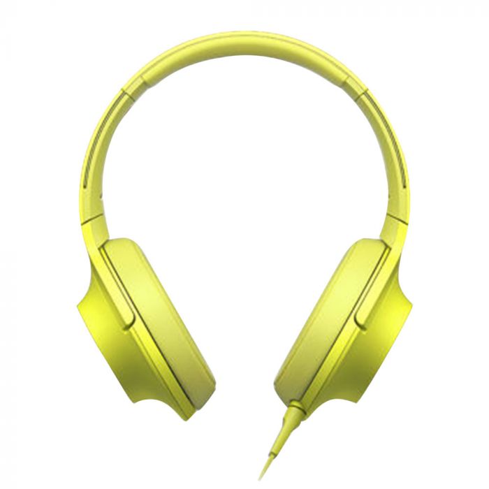 Sony MDR 100AAP Lime Yellow Headphones Home Entertainment Abenson