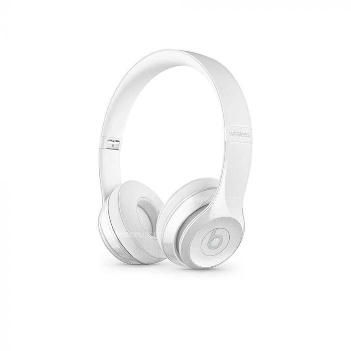 Beats Solo3 Wireless On-Ear Headphones Gloss White