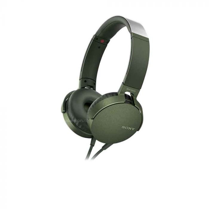 sony green earphones