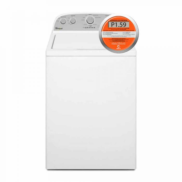 whirlpool heavy duty top load washer