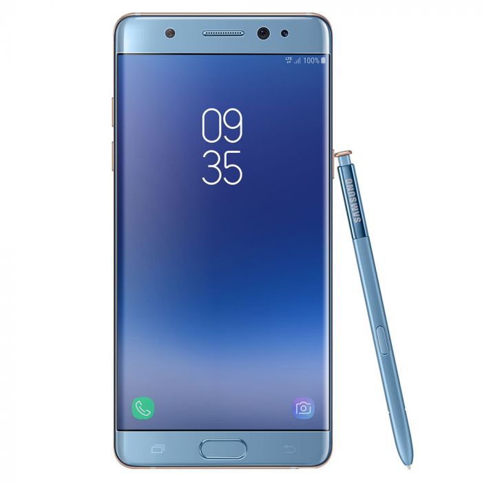Samsung Galaxy Note FE Blue Coral Smartphone | Mobile | Abenson.com