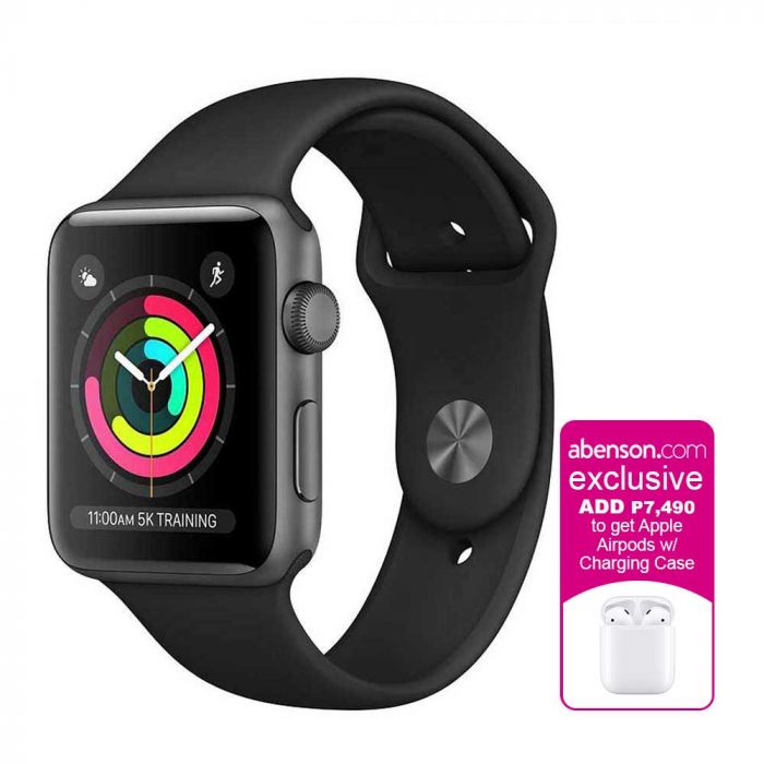 Apple Watch Series 3 GPS Space Gray Smartwatch | Wearables