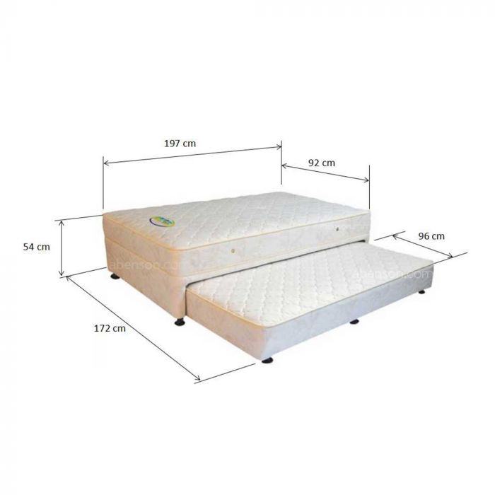 Full pull out outlet bed