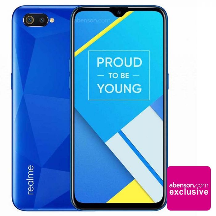 realme c2 diamond blue 2gb 16gb