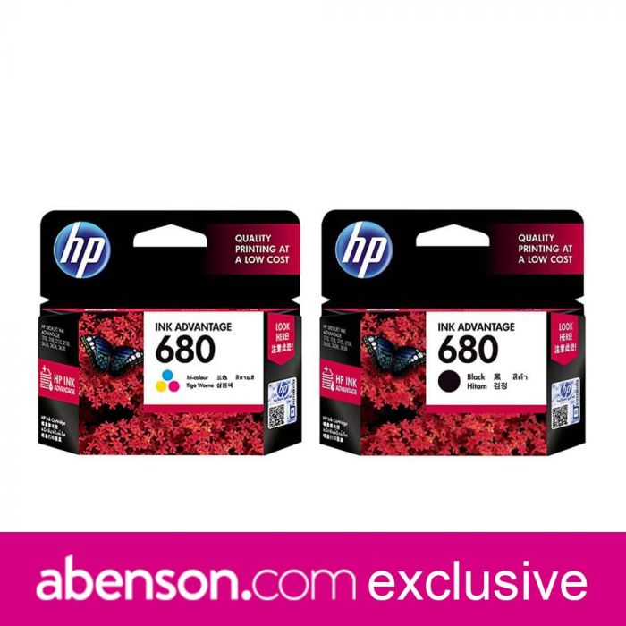 HP 680 Bundle F6V27AA Original Ink 