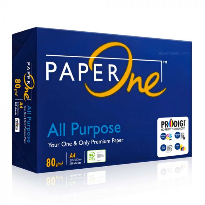 PaperOne All Purpose A4 80GSM Home and Office Printing and Copy Paper |  Computers and Gadgets 