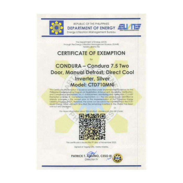 Ctd710mni condura online