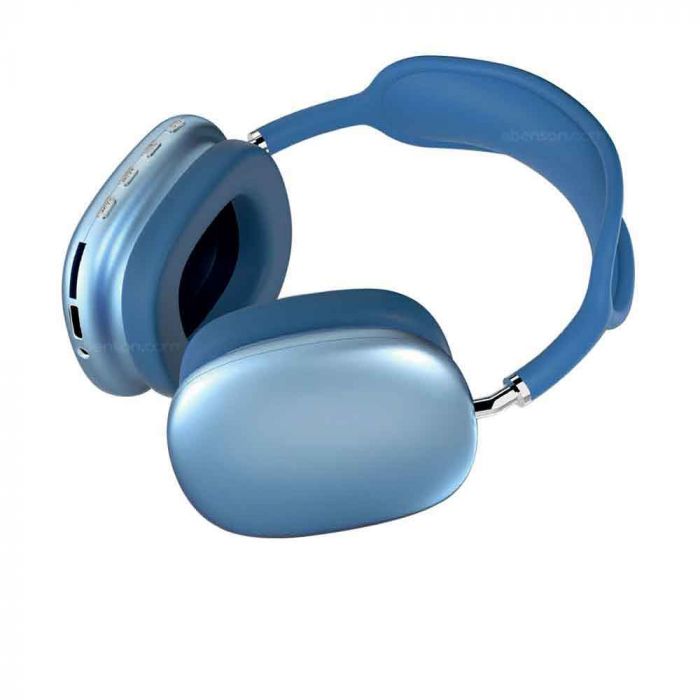 Promate AirBeat Blue High Fidelity Stereo Wireless Headphones | Personal Audio | Gadgets | Abenson.com