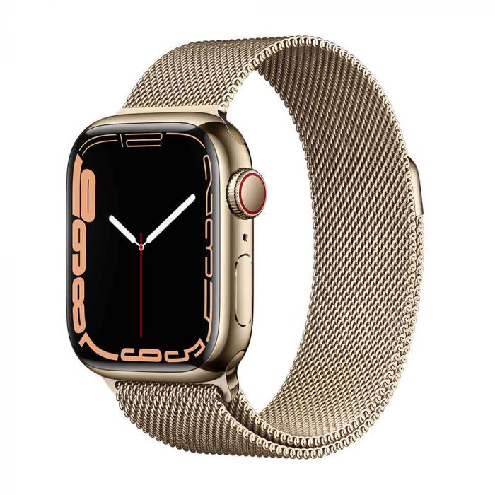 Apple Watch Series GPS Cellular 41mm Gold Stainless Steel Case