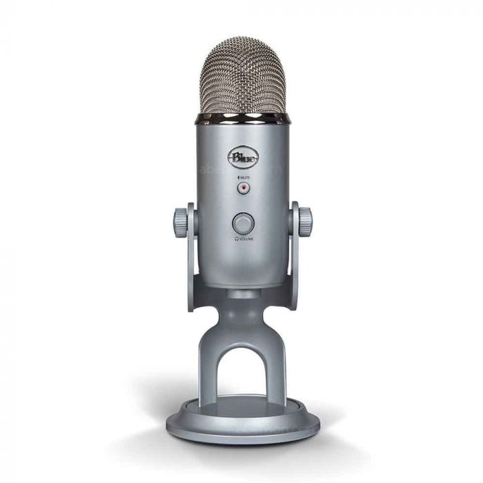 Håndskrift have Berolige Blue Yeti Silver Professional Recording USB Microphone | Peripherals |  Computers and Gadgets | Abenson.com