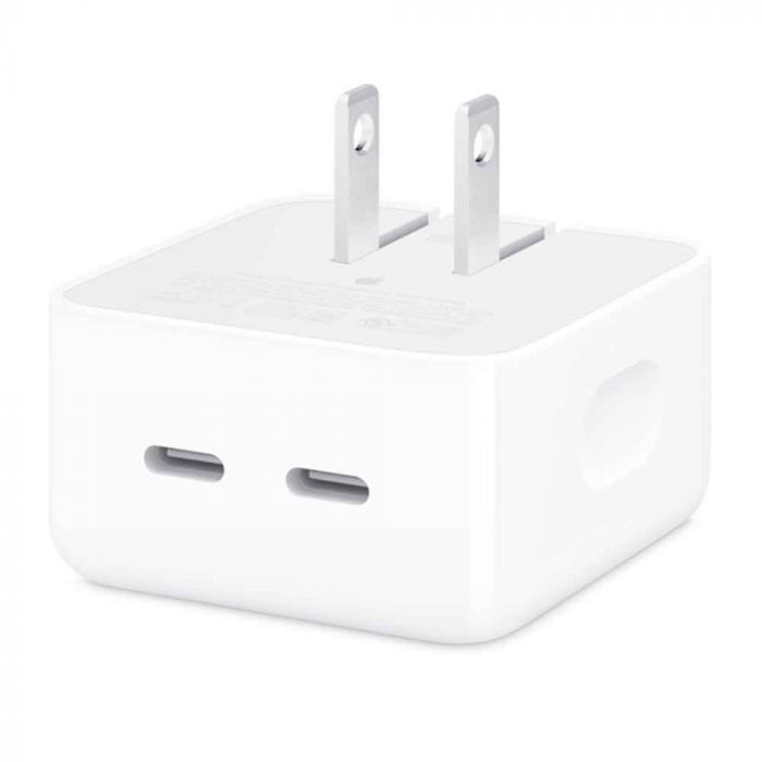 Apple 35W Dual USB-C Port Compact Power Adapter MNWM3AM/A