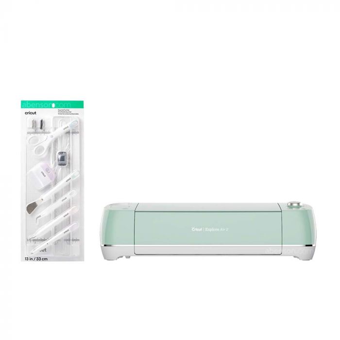 Mint green like new Cricut Explore Air 2 DIY deals cutting machine