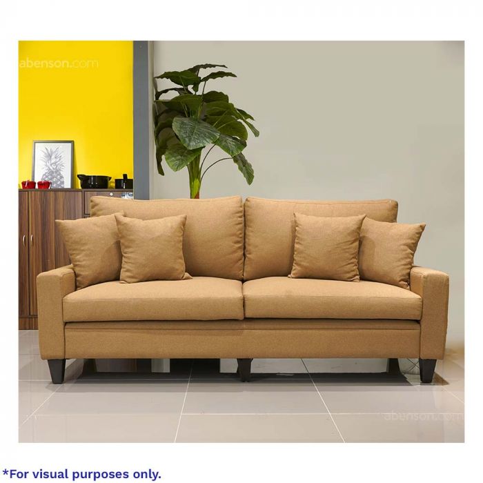 abensonHOME Sonny Taupe 3-Seater Sofa Sofas Sofas and
