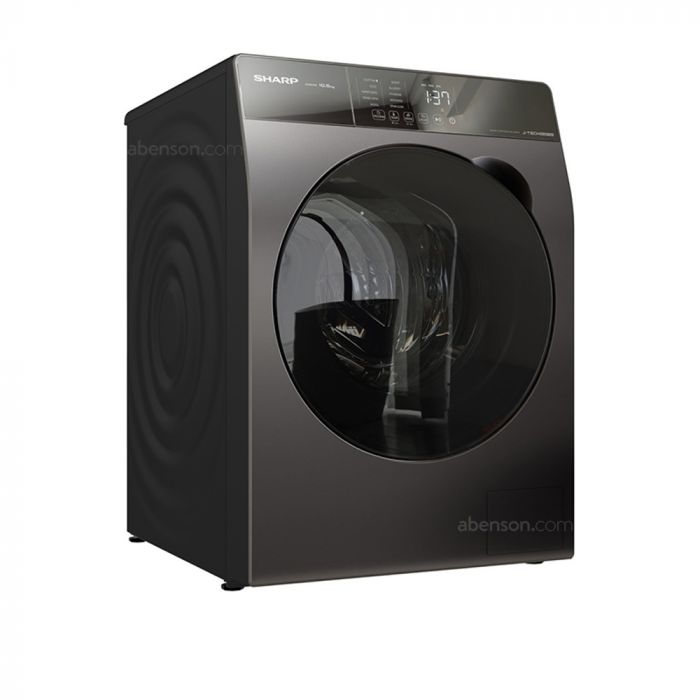 Sharp ES-FLW15BV-GY Inverter Fully Auto Front Load Washer | Sharp Washing  Machine | Fully Auto Top Load Washer | Washing Machine | Home Appliance |  Abenson.com