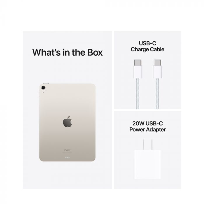 Apple iPad Air 11-inch (6th Gen) Wi-Fi 128GB Starlight Apple iPad Air 11-inch (6th Gen) Wi-Fi 128GB Starlight
