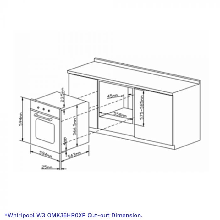 Whirlpool W3 OMK35HR0XP Built-in Oven | Home Appliance | abenson.com