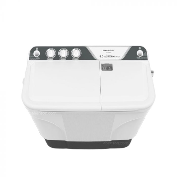 Sharp ES T8040P Twin Tub Washer | Home Appliance | abenson.com