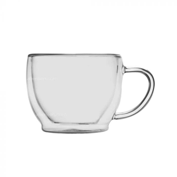 Habitat Glass Coffee Cup