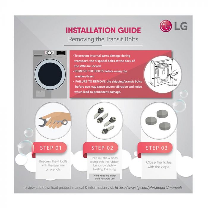 Lg Washing Machine Shipping Bolts atelieryuwa.ciao.jp