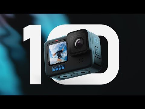 GoPro HERO10 Bundle Black Action Camera with Accessories GoPro HERO10 Bundle Black Action Camera with Accessories