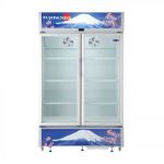 Fujidenzo SUD-220A Two Door Upright Beverage Cooler / Chiller 