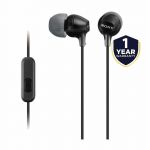 Sony MDR EX15AP/BC Black In-Ear Headphones
