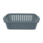 HOME VALUE Berry Basket Large Clear Black