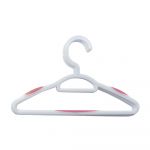 HOME VALUE Kids Hanger with Rubber Stop White