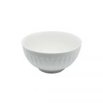 HOME VALUE Ceramic Bowl White