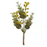 HOME VALUE Eucalyptus & Mimosa Artificial Flower
