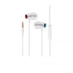 Promate TuneBuds-1 Silver Dynamic In-Ear Stereo Earphones with In-Line Microphone