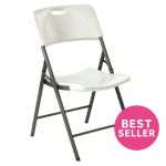 LIFETIME White Folding Chair, Dining Chair
