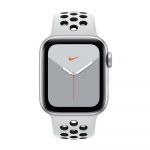 Apple Watch Nike Series 5 GPS 40mm Silver Aluminum Case with Nike Sport Band Smartwatch