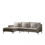 abensonHOME Geneva Grey 3-Seater Right Sectional Sofa