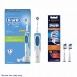 Oral-B Vitality + Trizone Bundle Rechargeable Toothbrush + Trizone Brush Head