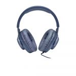 JBL Quantum 100 Blue Wired Gaming Headset