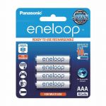 Panasonic eneloop BK-4MCCE4BT2 4pcs Rechargeable AAA Batteries 
